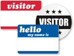 Custom Vistor Labels
