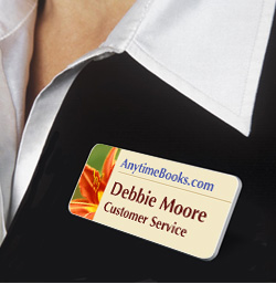 Custom name badges are a critical step in creating a welcoming environment.